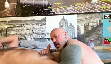 Two Horny Guys 1 French and 1 Spanish in Madrid.