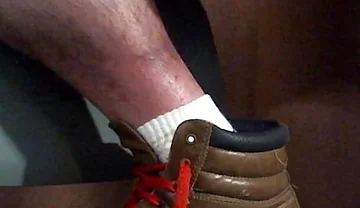 Coach Karl Cums with Boots on