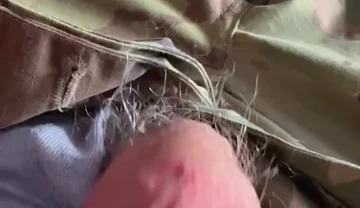 Horny Army Solider Compilation of Customizing Underwear for Sale Jerking off for Hot Cream!