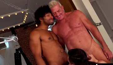Enjoys Threesome Interracial Sex With Dakota Wonders, Tony Genius And Matthew Figata