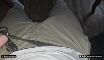 German Dirtytalk! Boss in Homeoffice Gets Horny & Strokes His Massive Cock
