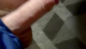Thick White Dick Could Use Some Help Geeting up!