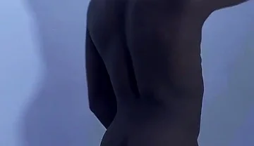 Wanking My Self While He Positioned His Ass for Me