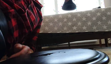 Jerking off, Sucking and Savoring Cum