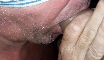 Being Sucked by My Lover