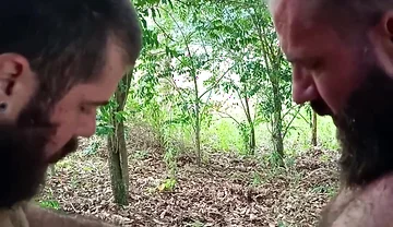 Two Stepbrothers Outdoor Hookup