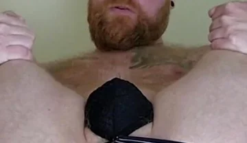 Mid-workout, Needed to Show off My Sweaty Fuck Hole