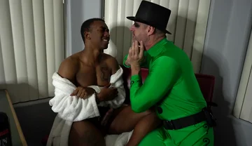 The Riddler Tickles Dirty Cops