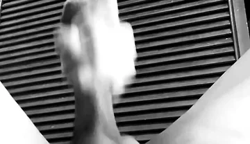 Masked BBC with Glasses and Balaclava Stroking Thick Uncut Black Cock Until Juicy Massive Cumshot Black20one