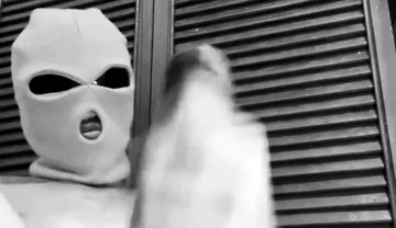 Masked BBC with Glasses and Balaclava Stroking Thick Uncut Black Cock Until Juicy Massive Cumshot Black20one