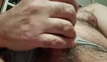 I Cum Like a Pig with Cock and Balls in the Foreground for Adriano My Follower!