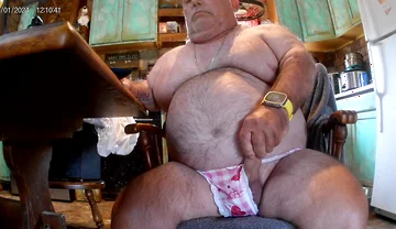 Mark Fletcher Wearing Sexy Panties Edging My Cock and Eating My Cum