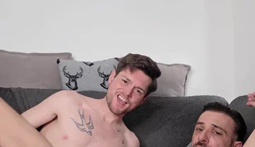 Tunnel My Thick Uncut Cock in Deep, Hit the Right Spot and the Lad Just Leaks and Leaks