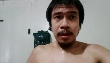 Kneeling Down Masturbation