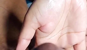 Oil Massage on Big Cock