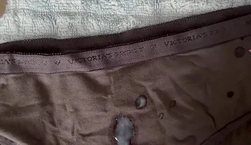 Cum on Wife’s Panties 20