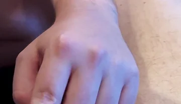A Friend Plays with My Little Foreskin Cock