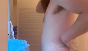 Big Cock in the Shower