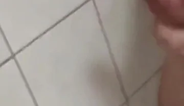 Sneaky German Cuming in Shower at Friends House
