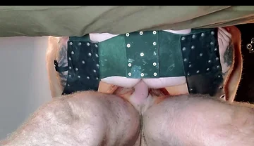 Hairy Tattooed Breeds Me in Sex Swing