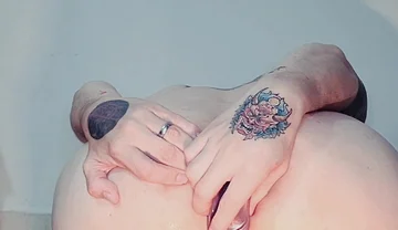 Fist Fuck, Hollow Plug and Huge Dildo