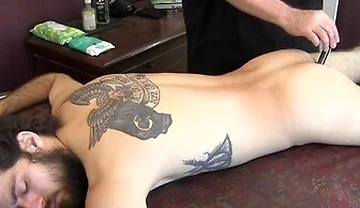 Horny Masseur Cant Resist Devouring Leeroys Cock And Asshole