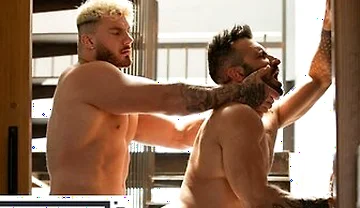 Men - William Seed Massages His Cock While Johnny Viper Watches And Gets A Hard On