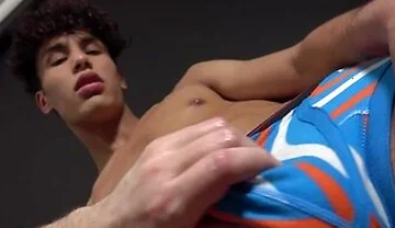 Cute Boy Fucks Strangers Hand Wiht Big Cock