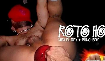 Punchboys Hole Turned Into A Wrecked Recturm And Juice Prolapse - Miguel Rey, Power Bottom And Rose Bud