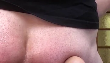 Let's Toast Together with Sperm! Anal Insertion of Big Bottles