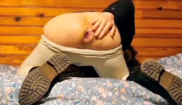 I Spread My Asshole and Fuck My Hungry Ass with a Big Dildo