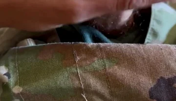 Army Soldier Jerking off in His Uniform Wearing Tommy Boxer Briefs and Shooting a Load Also Wearing Issued Military Army Undies