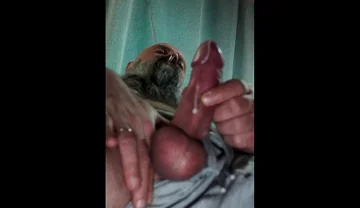 Big Uncut Cock Close up