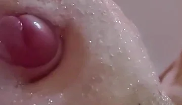 Covered in Foam - My Intense Bathroom Solo Finish