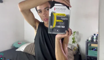 Fixing My Hair and Then Cum Show All Over the Place