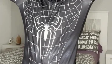 My Big Cock Cums with No Touch Spiderman Suit
