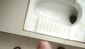 I Put Soap on My Hands and Went to the Office Bathroom to Wash My Hands.