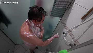 Stepdaddy Taking a Shower