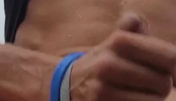 Jerk, Piss and Cum in the Parking Lot