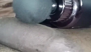 Solo Masterbating with BDSM Toy
