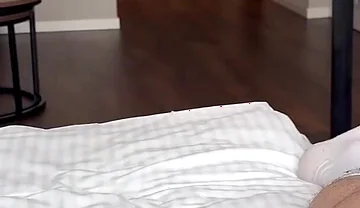 Sexy Vili Had Sex in a Hotel Room Wearing Denim Shorts and Sexy Leggings