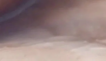 Daddy Exhausted in Close up of Cum.