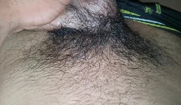 Playing with Me Cock Outdoors