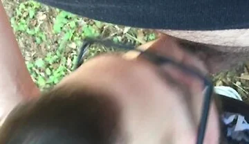 Kinda Risky Public Blowjob