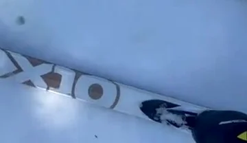 Pissing During a Nordic Ski Session