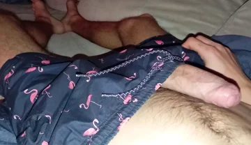 The Handsome Guy with the Huge Cock Returns with the New Season of Handjobs
