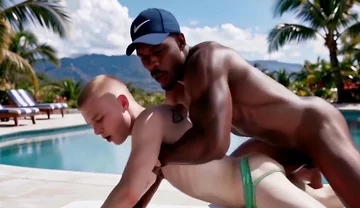 Bbc fuck by pool ai generated