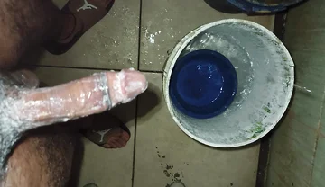 Hairy Skinny Man Masturbates in Pope's Shower While Not at Home