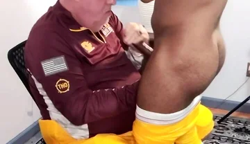 Coach Inspects Players Penis Before the Big Game.