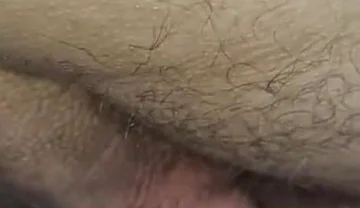 A Petite Twink Is Covered in Cum From Her Daddy's Thick Cock, Right on Her Beautiful Smooth Ass!